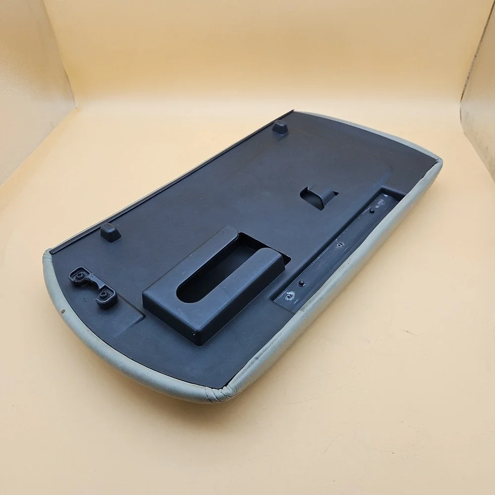 2004-12 QX56 Armada Rear Center Console Beige Leather Armrest Lid Cover OEM